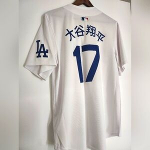New! Shohei Ohtani LA Dodgers White Home Japanese 大谷 翔平 Baseball Jersey